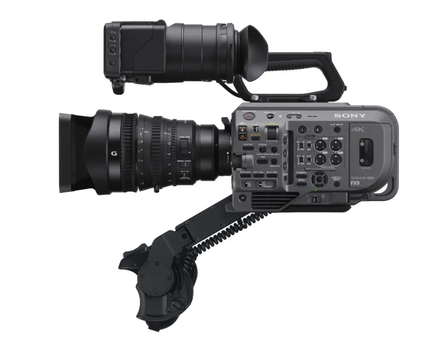 Kit de Cámara Sony FX9 cinema line (Sin óptica) con baterías, cargador y 2 XQD