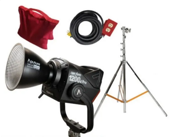 Lámpara led Aputure LS 1200D Pro con Combo, extensión y sandbag