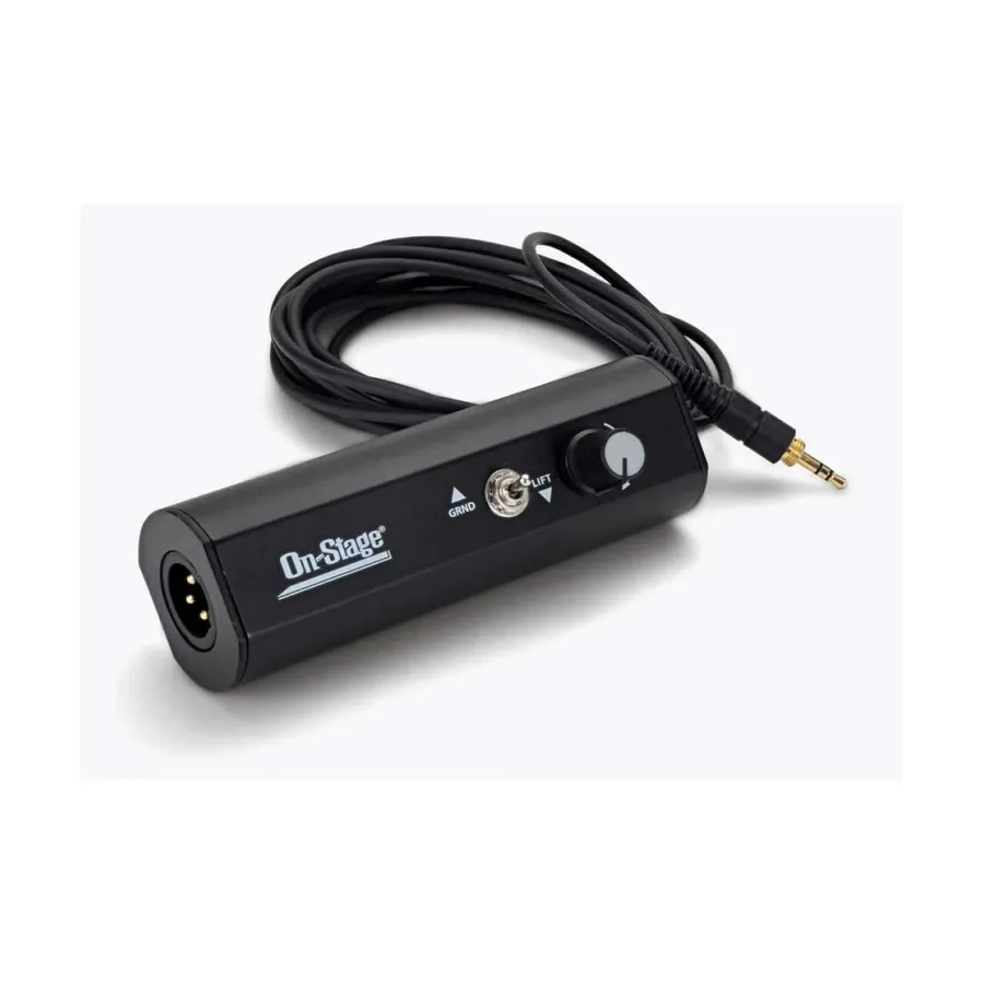 di cables rental in Dallas TX – DI Cables (3.5mm to XLR)