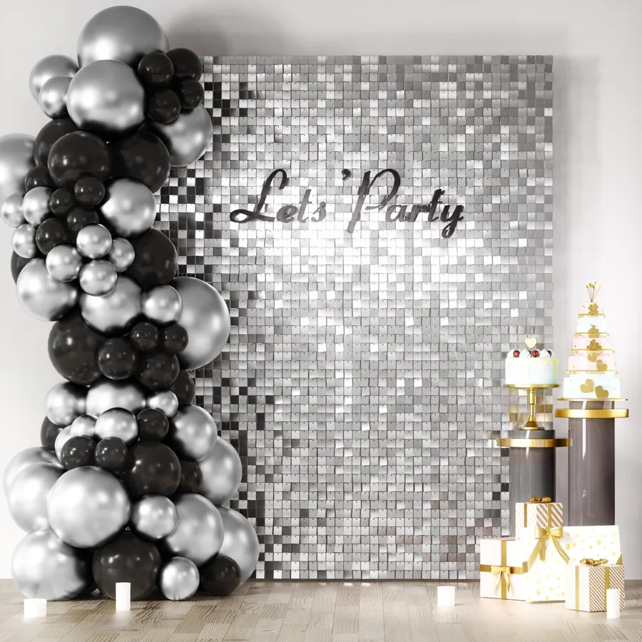 Shimmer Wall 4 Pieces