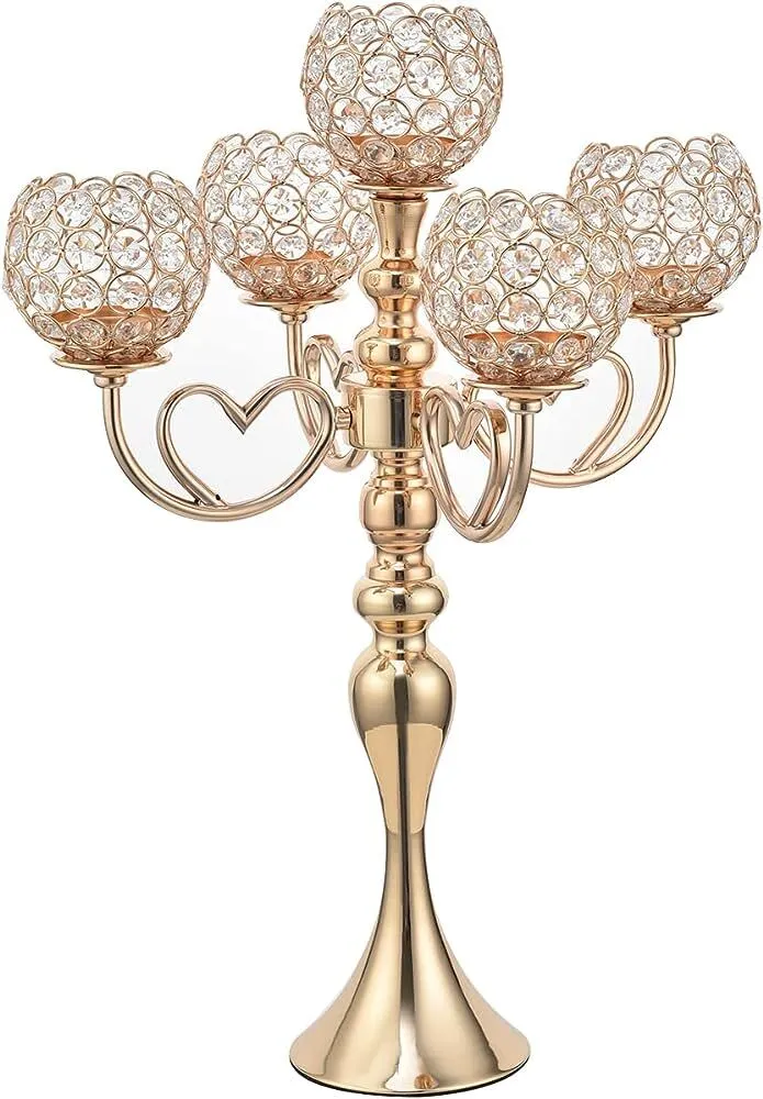 Gold table Candleholder