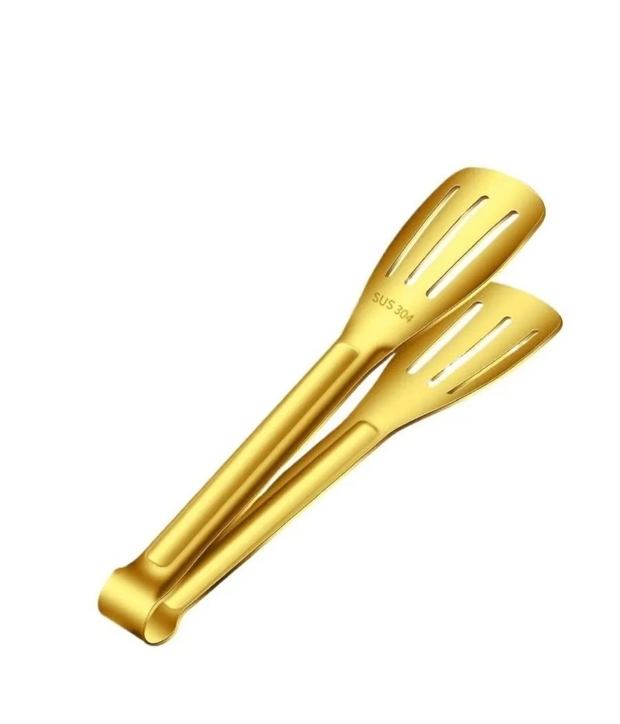 Gold Buffet Tongs
